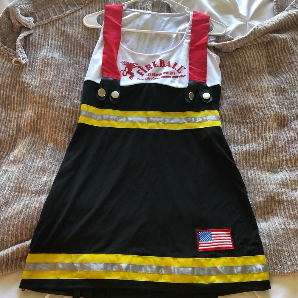 Fireball Firefighter  Halloween Costume